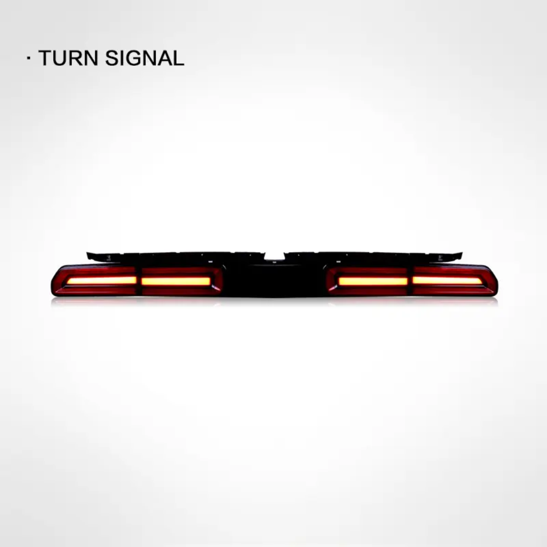 Dodge Challenger LED Tail Lights with Sequential Turn Signal — 2008–2014 (Pair)