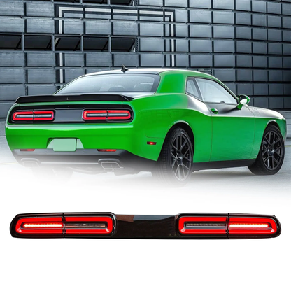 Dodge Challenger LED Tail Lights with Sequential Turn Signal — 2015–2023 (Pair)