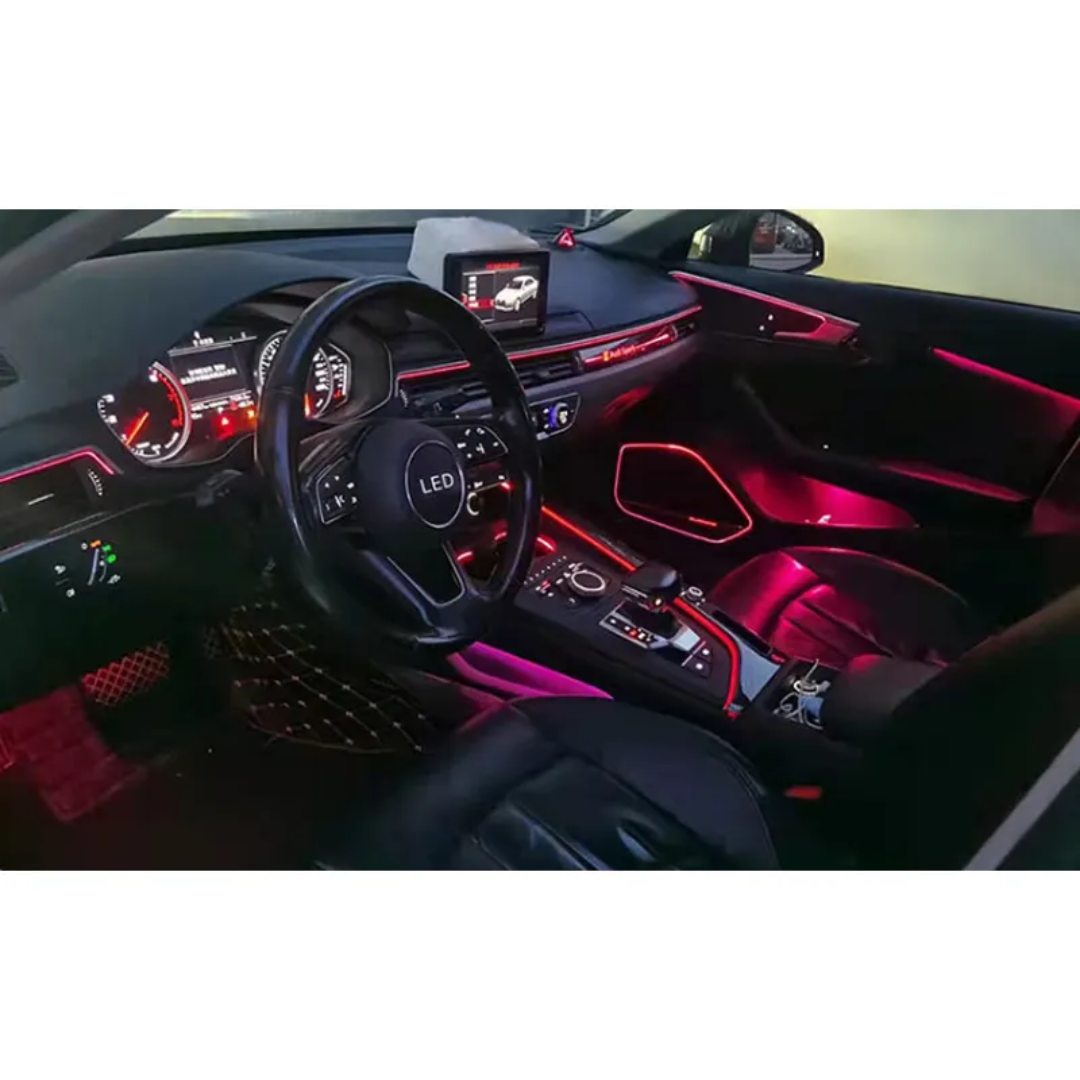 64-Color RGB LED Interior Ambient Light — App Controlled | 1-Year Warranty | Free Shipping | Universal