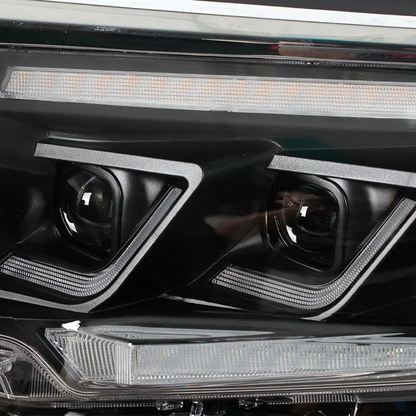 Toyota Prado 150 Projector LED Headlights for 2017–2023 Models, Premium Full LED Headlamp Assembly, OEM-Style Front Lighting Upgrade