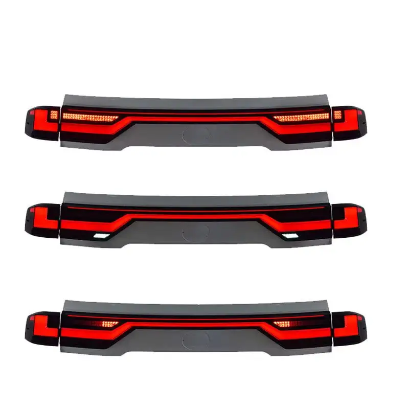 Toyota Land Cruiser 300 Sequential LED Taillights, Full LED Rear Lamp Assembly, Dynamic Turn Signal, Smoked Lens, Plug & Play, Premium OEM-Style Upgrade