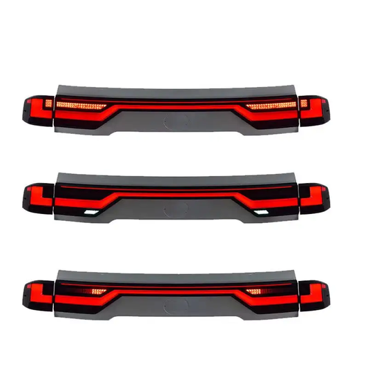 Toyota Land Cruiser 300 Sequential LED Taillights, Full LED Rear Lamp Assembly, Dynamic Turn Signal, Smoked Lens, Plug & Play, Premium OEM-Style Upgrade
