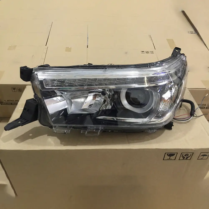 Toyota Hilux Revo LED Projector Headlights, Full LED Headlamp Assembly, Sharp Beam Pattern, Left & Right Set, Premium Front Lighting Upgrade