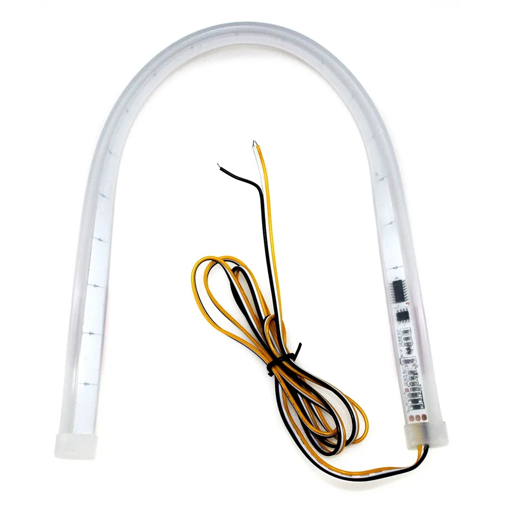 Dynamic Sequential LED DRL Strip Kit, Daytime Running Light, Flowing Turn Signal Effect, Premium Front-End Accent Lighting