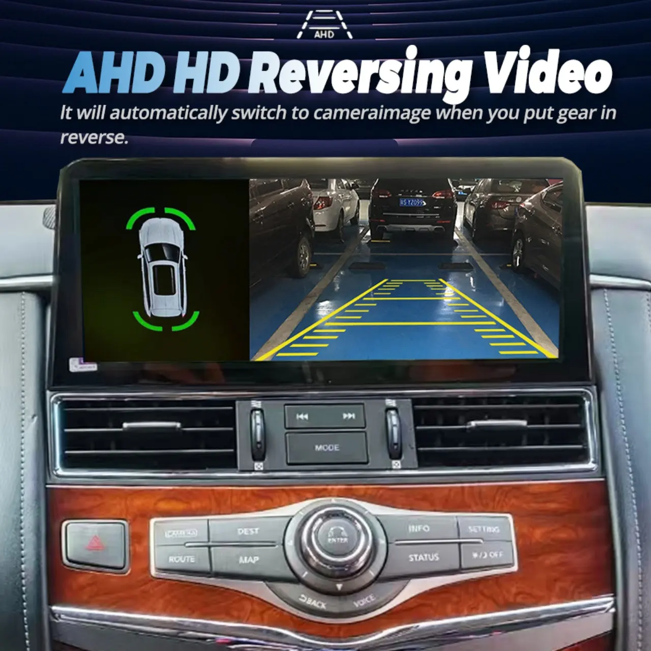Nissan Patrol Y62 Android CarPlay Screen Upgrade | 1-Year Warranty | Free Shipping | Plug & Play