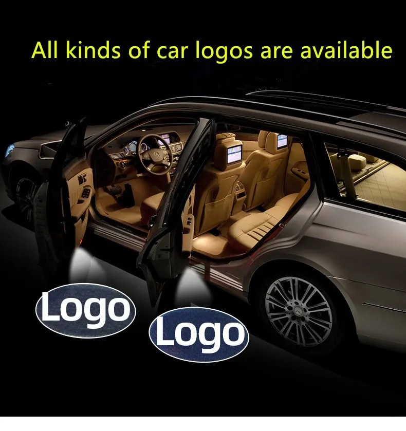 LED Car Door Welcome Light Projector — Logo Laser Shadow Light | 1-Year Warranty | Free Shipping