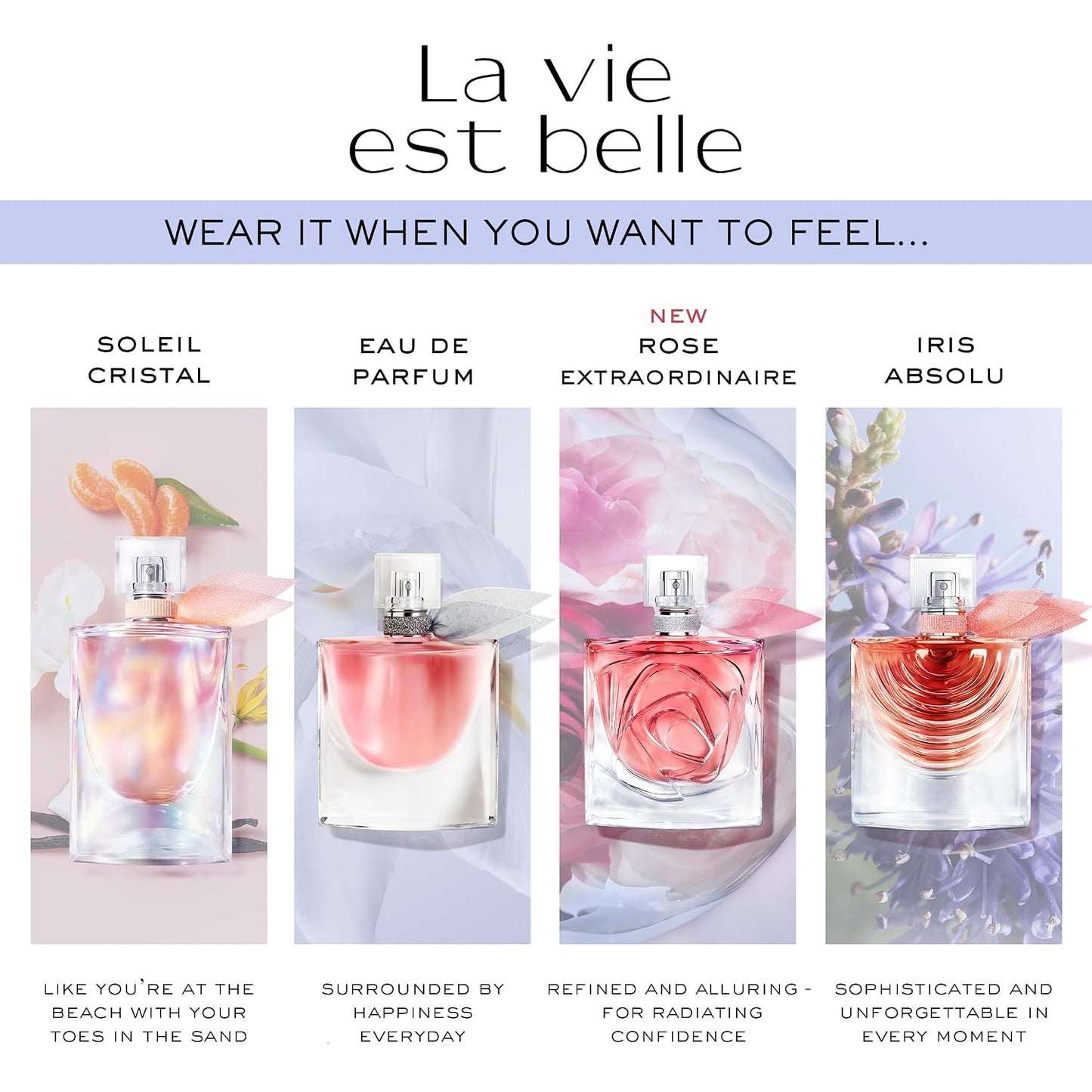 Lancôme La Vie Est Belle Eau de Parfum for Women 3.4 oz