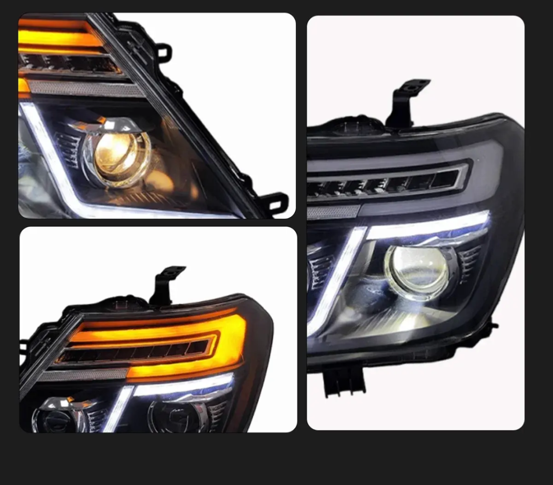 Nissan Patrol Y62 Full LED Headlights with Sequential Turn Signal & DRL — 2012–2019 (Pair)