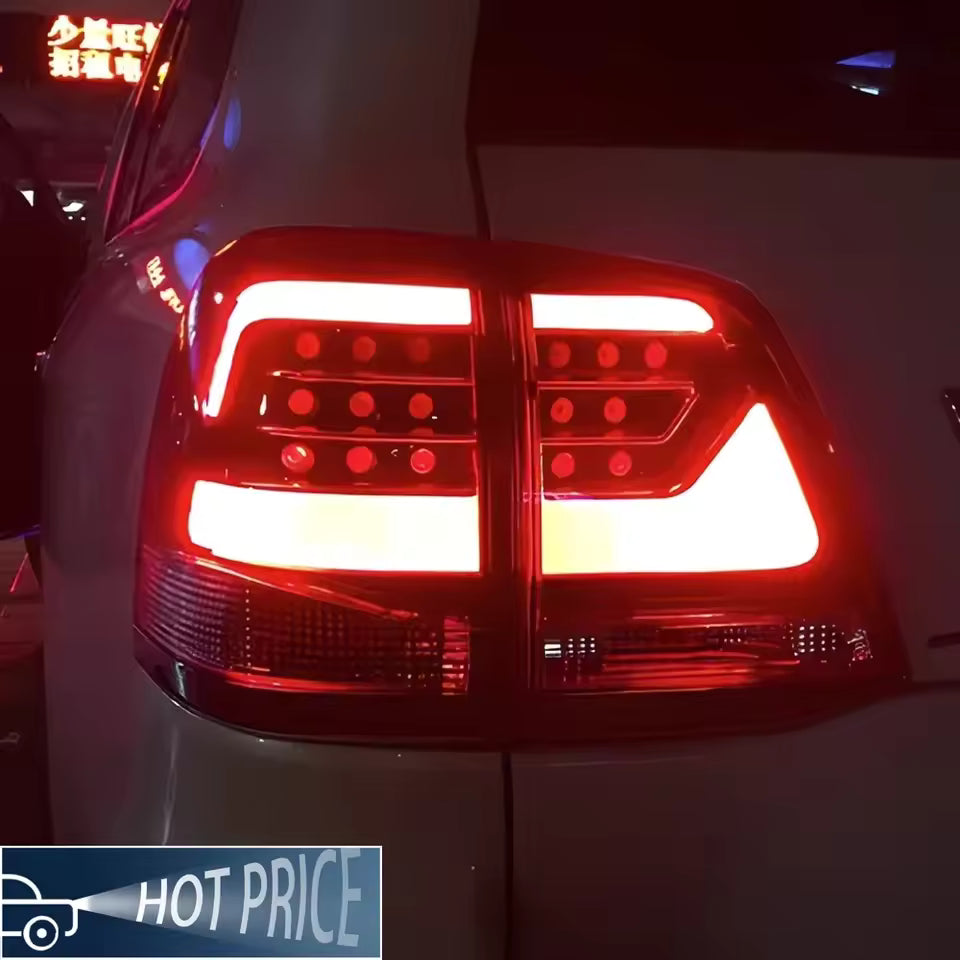 Toyota Land Cruiser 200 Series LED Tail Lights with Sequential Turn Signal — 2008–2015 (Pair)