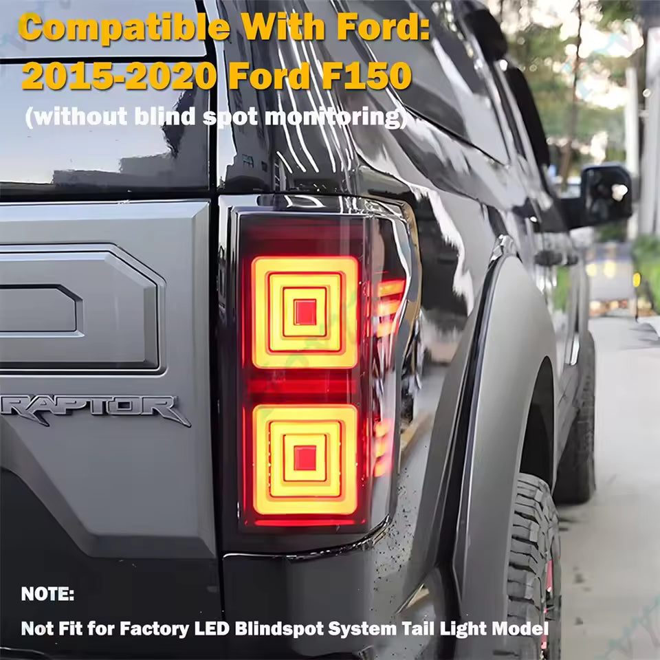 🔥 Upgrade Your Ford F-150 in Minutes – Premium LED Sequential Tail Lights (2015–2020)
