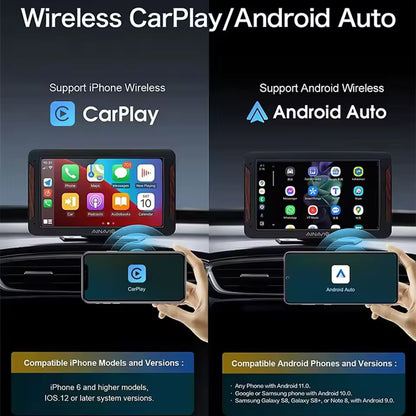 ⚡ Zero-Lag Performance: Powered by Next-Gen 2026 Dual-Chipset (No audio/video delay like cheap knockoffs) Wireless CarPlay & Android Auto + Netflix YouTube TikTok on Your Car Screen | 1-Year Warranty | Free Shipping