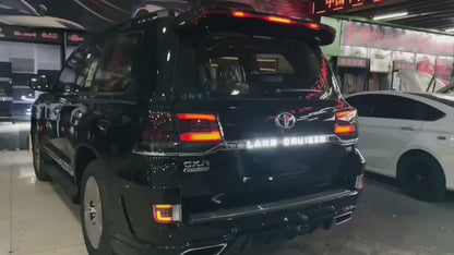 🔴 LIMITED EDITION — Toyota Land Cruiser 200 Sequential LED Tail Lights | Free Shipping + 1-Year Warranty | 2016–2021